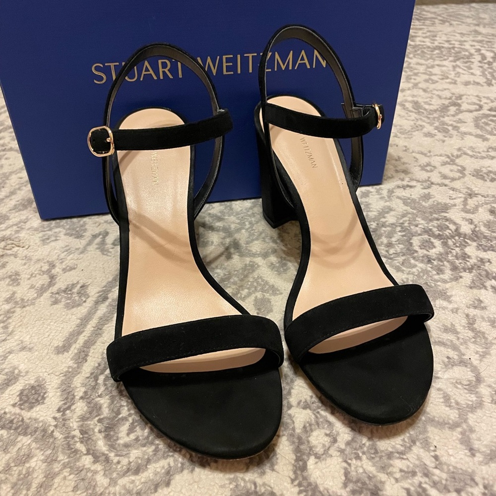Stuart Weitzman Black Heels - image 1